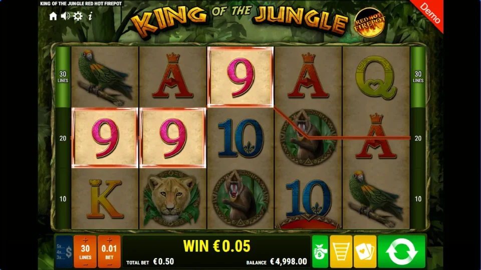 King of the Jungle RHFP — screenshot 3