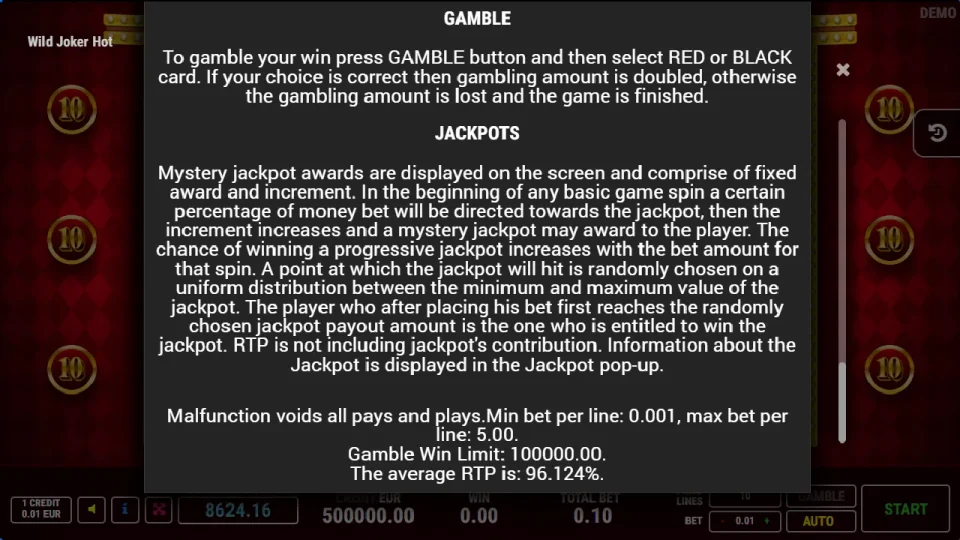 Wild Joker Hot — screenshot 3