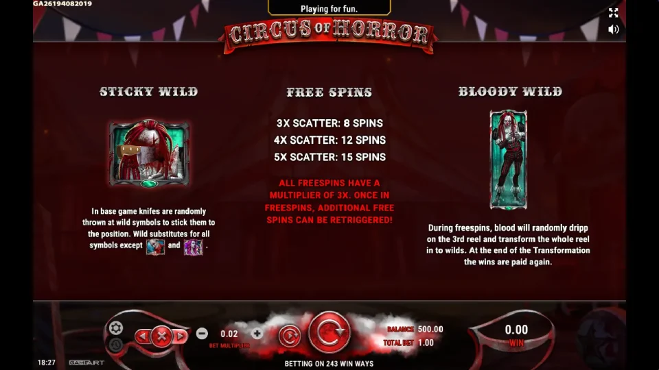 Circus of Horror — screenshot 3