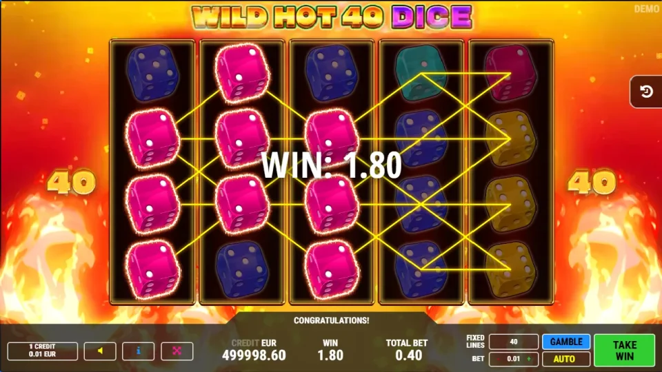Wild Hot 40 Dice — screenshot 3