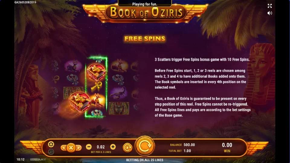 Book of Oziris — screenshot 3
