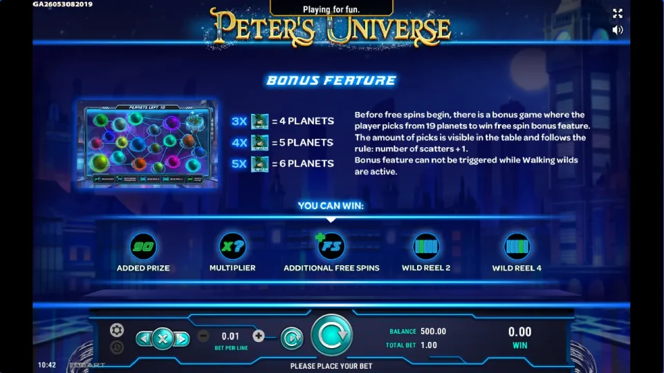 Peter’s Universe — screenshot 3