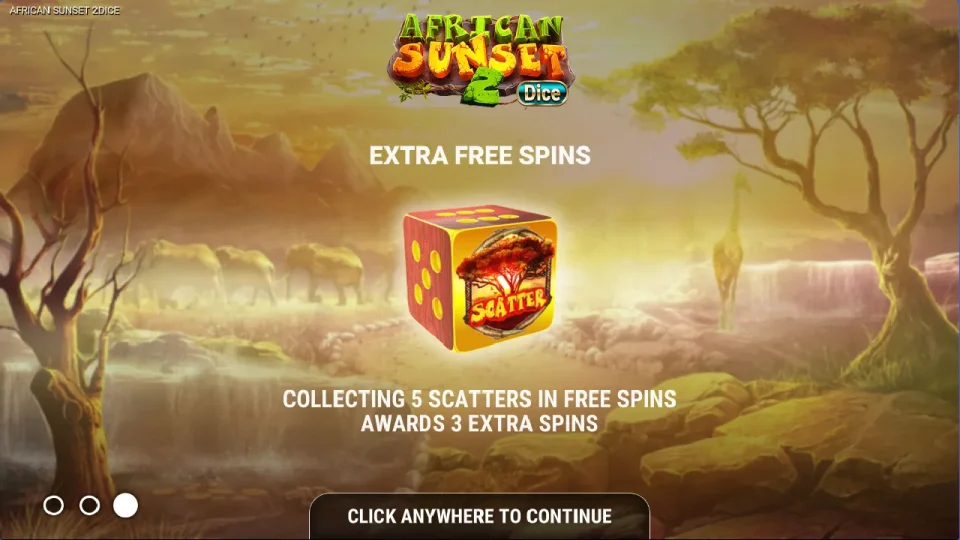 African Sunset 2 Dice — screenshot 3