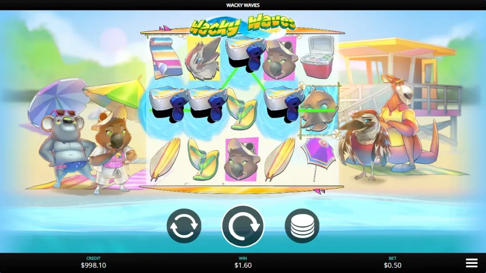 Wacky Waves — screenshot 2