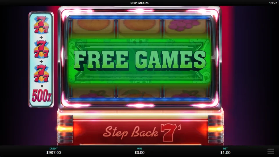 Step Back 7’s — screenshot 2