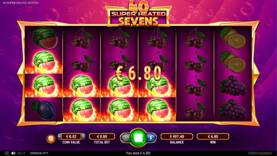 40 Super Heated Sevens — screenshot 4