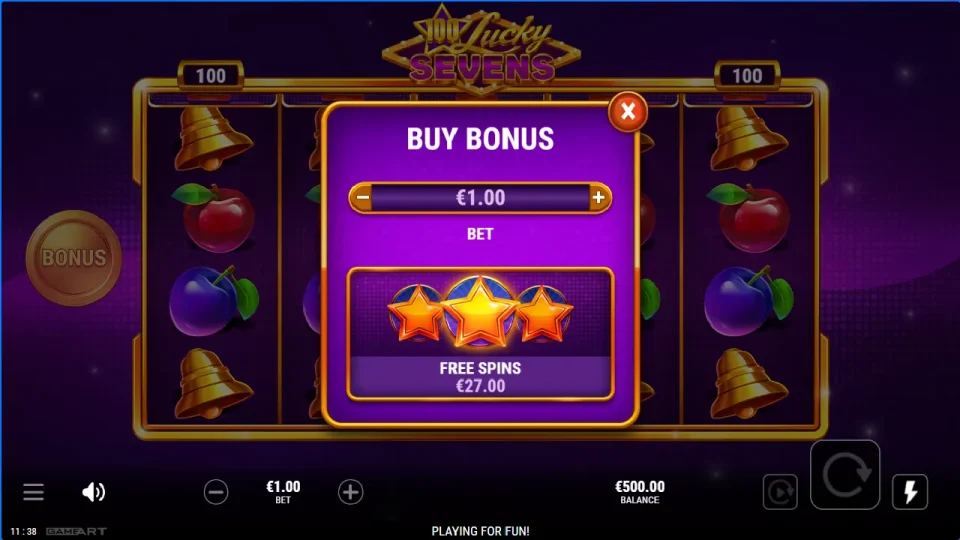 100 Lucky Sevens — screenshot 4