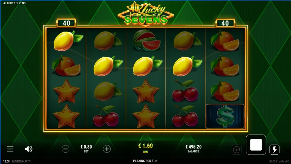 40 Lucky Sevens — screenshot 4