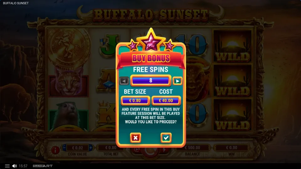 Buffalo Sunset — screenshot 13