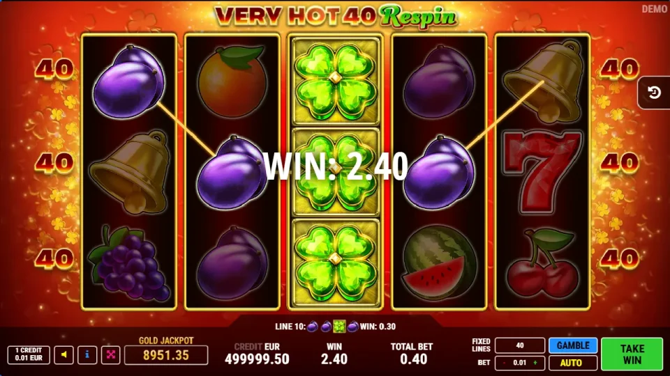 Very Hot 40 Respin — screenshot 4