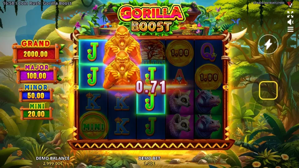 Coin Rush: Gorilla Boost — screenshot 4