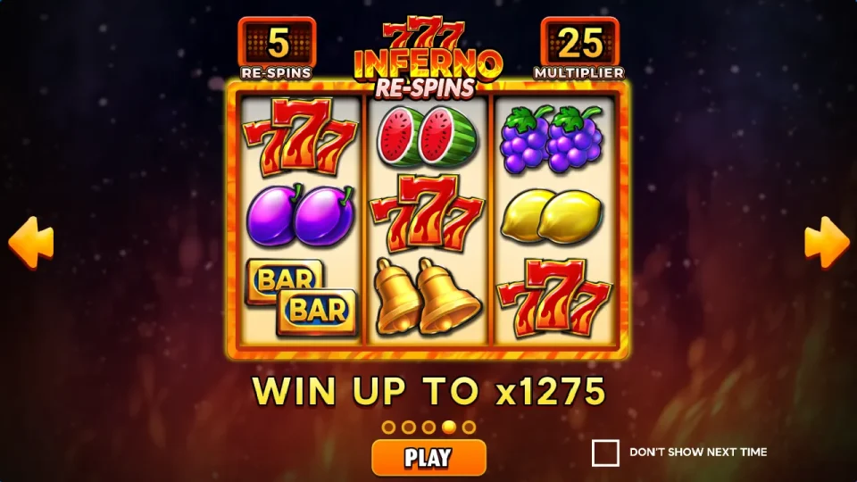 Inferno 777 Re-spins — screenshot 4