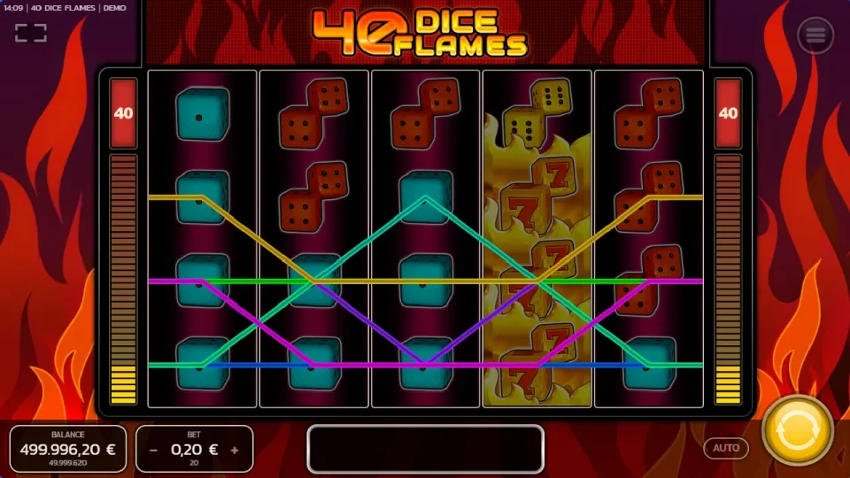 40 Dice Flames — screenshot 3