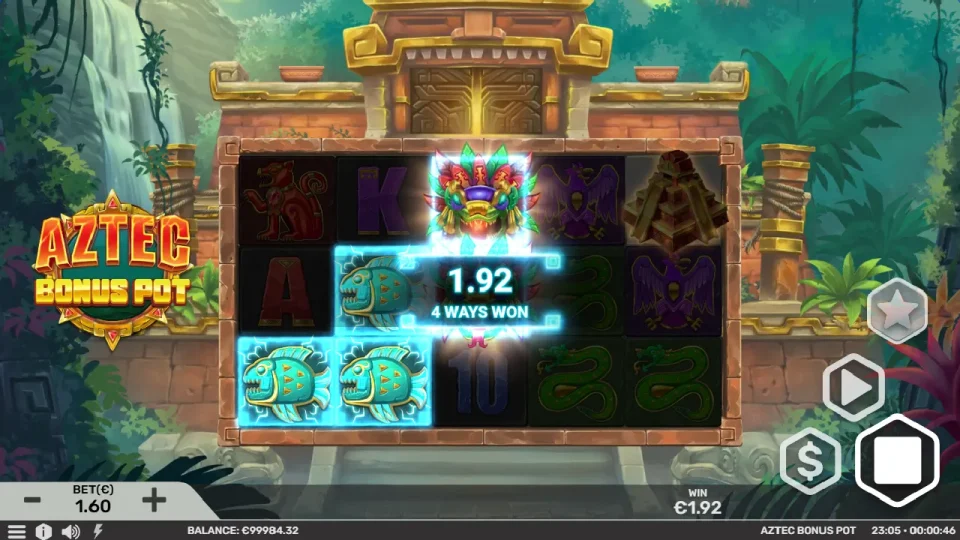 Aztec Bonus Pot — screenshot 4