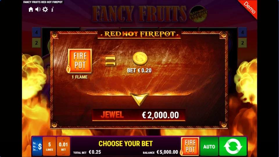 Fancy Fruits Red Hot Firepot — screenshot 3