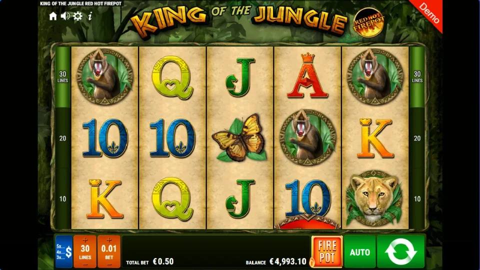 King of the Jungle RHFP — screenshot 4