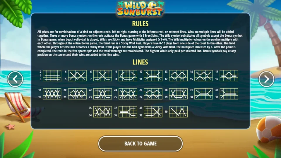 Wild Sunburst — screenshot 4
