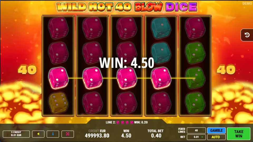 Wild Hot 40 Blow Dice — screenshot 4