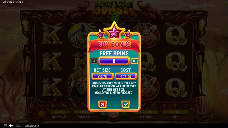 African Sunset 2 — screenshot 4
