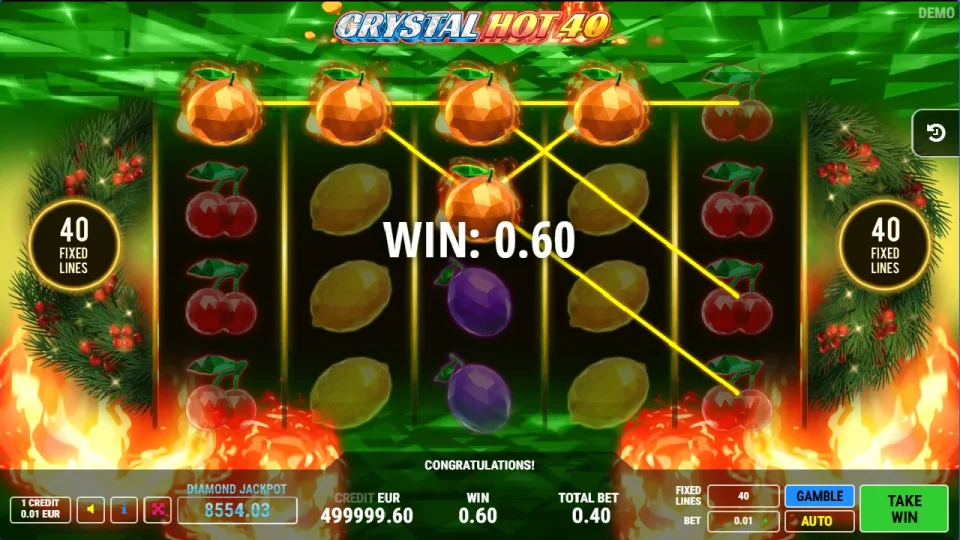 Crystal Hot 40 Christmas — screenshot 1