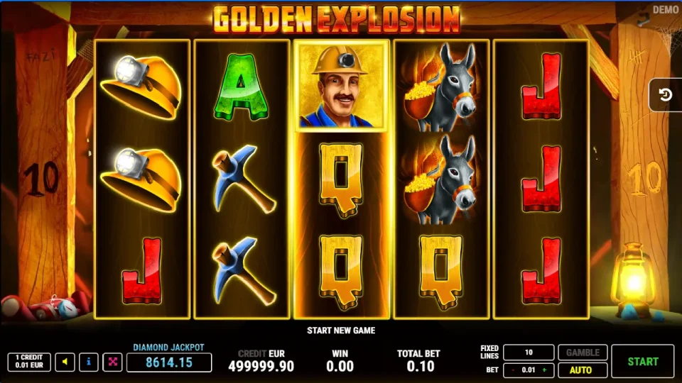 Golden Explosion — screenshot 1