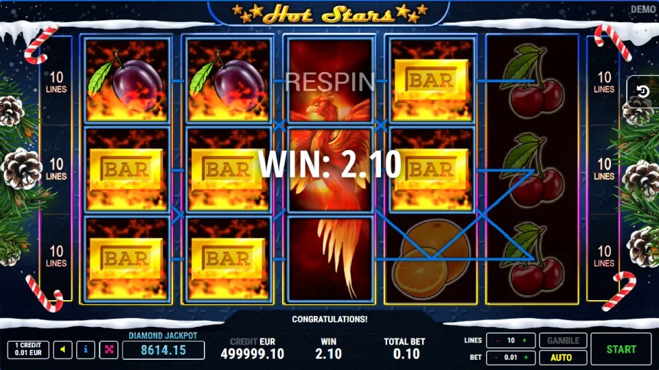 Hot Stars Christmas — screenshot 1
