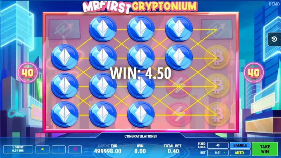 Mr First Cryptonium — screenshot 1