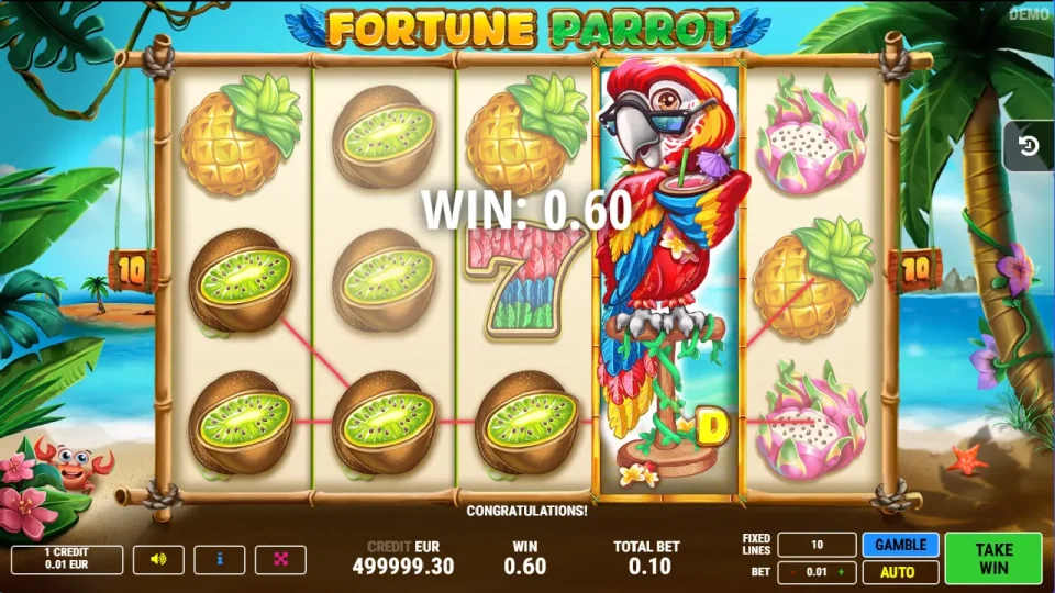 Fortune Parrot — screenshot 2