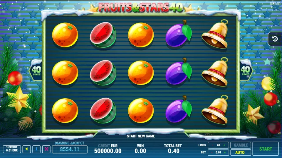 Fruits and Stars 40 Christmas — screenshot 1