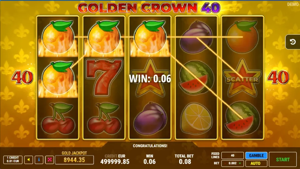 Golden Crown 40 — screenshot 2