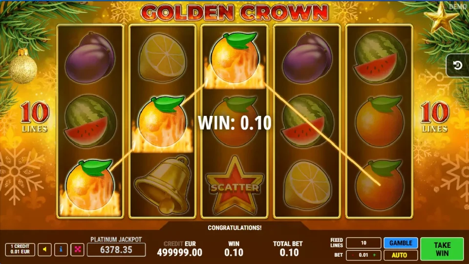 Golden Crown Christmas — screenshot 2