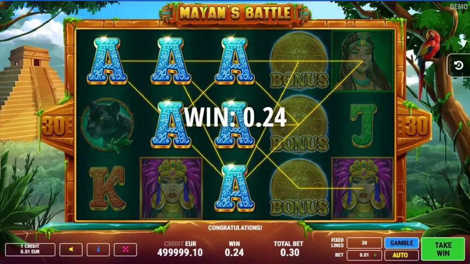 Mayan’s Battle — screenshot 2