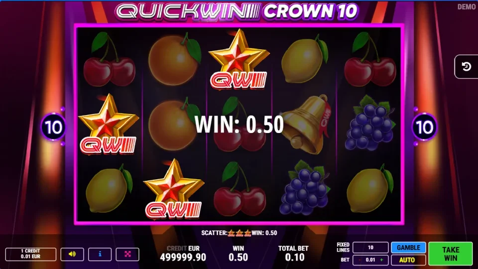 Quick Win Crown 10 — screenshot 2