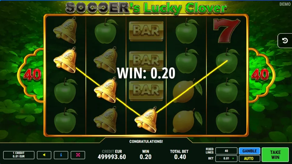 Soccer’s Lucky Clover — screenshot 2