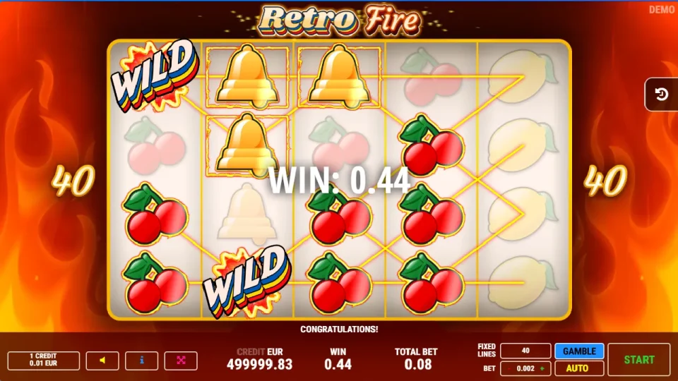 Retro Fire — screenshot 2