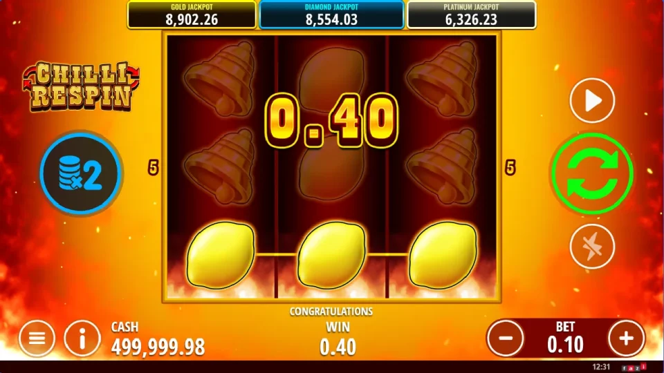 Chilli Respin — screenshot 2
