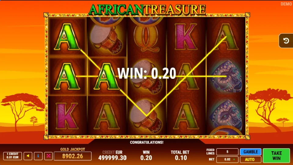 African Treasure — screenshot 2