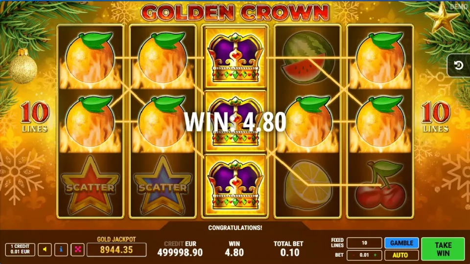 Golden Crown Christmas — screenshot 3