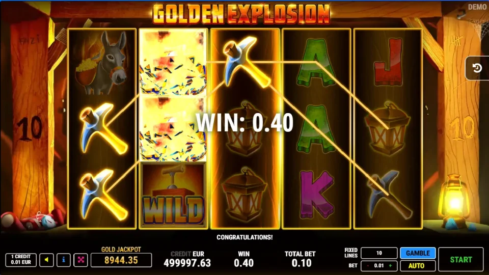 Golden Explosion — screenshot 3