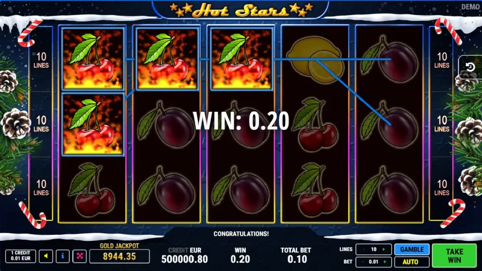 Hot Stars Christmas — screenshot 3