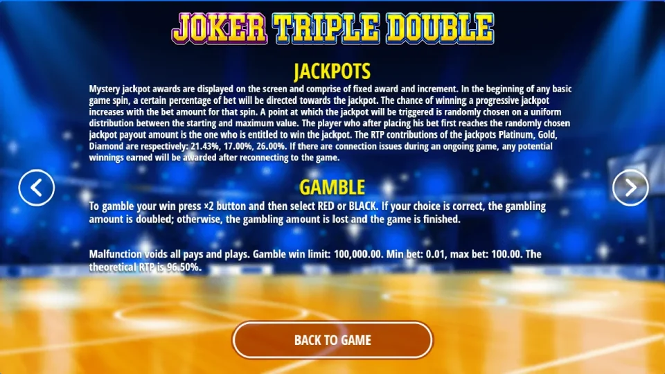 Joker Triple Double — screenshot 3