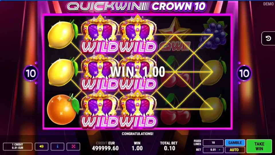 Quick Win Crown 10 — screenshot 3