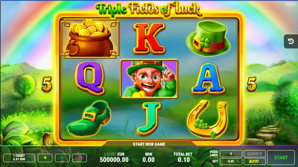 Triple Fields of Luck — screenshot 1