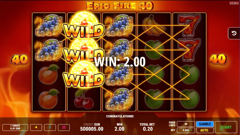 Epic Fire 40 — screenshot 4