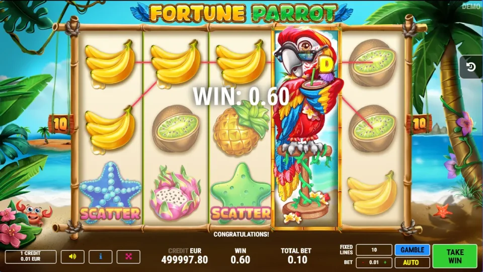 Fortune Parrot — screenshot 4