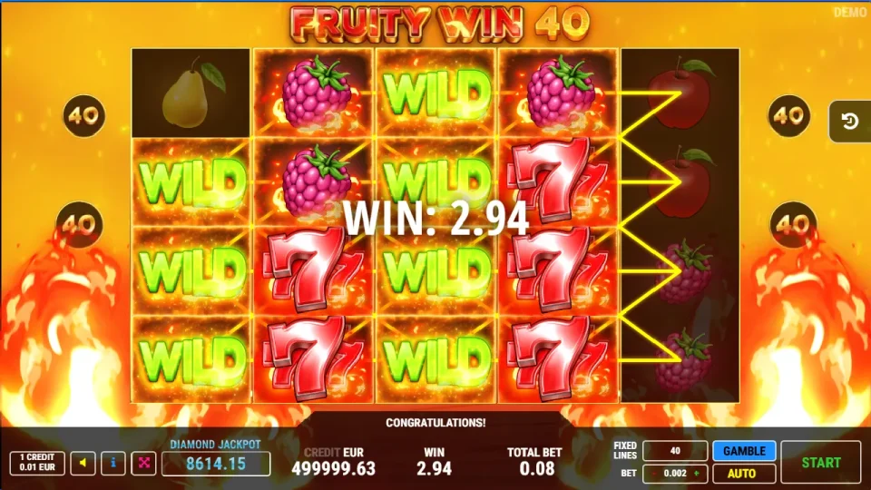 Fruity Win 40 — screenshot 4