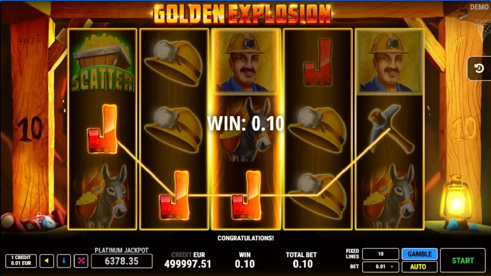Golden Explosion — screenshot 4
