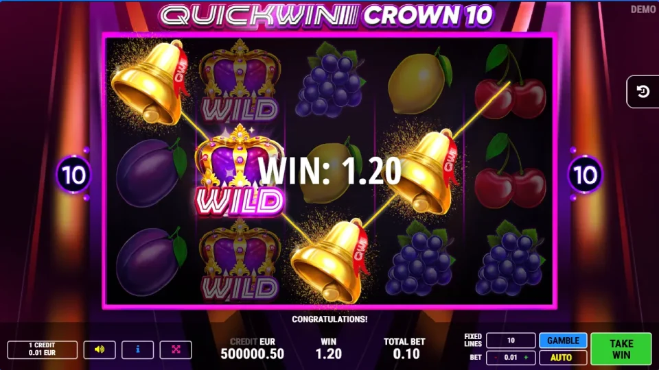 Quick Win Crown 10 — screenshot 4