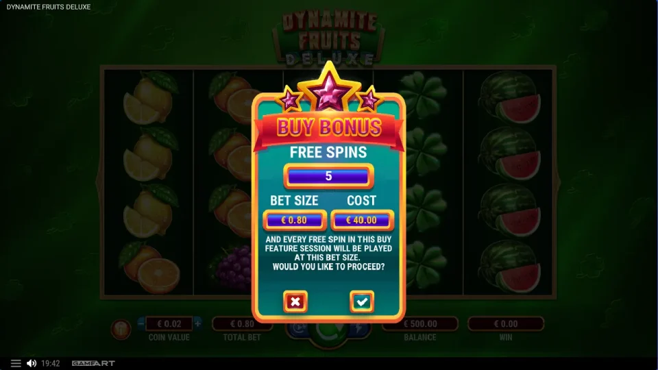 Dynamite Fruits Deluxe — screenshot 5