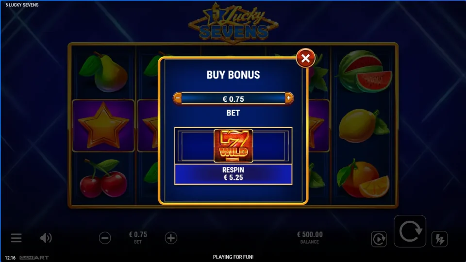 5 Lucky Sevens — screenshot 5